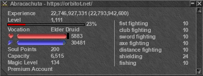 Signature for player Abracachuta