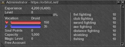 Signature for player Administrator