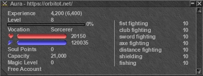 Signature for player Aura