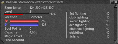 Signature for player Bastian Stormborn