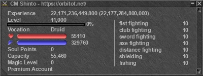 Signature for player CM Shinto