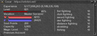 Signature for player Cesar