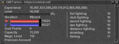 Signature for player GM Furion