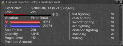 Signature for player Harvey Specter