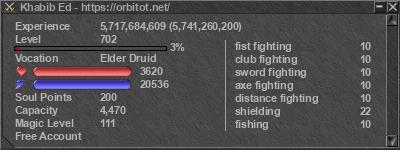 Signature for player Khabib Ed