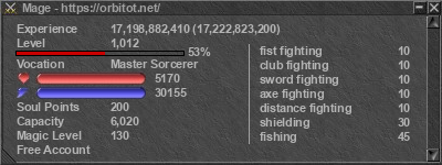 Signature for player Mage