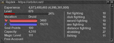 Signature for player Rajdek