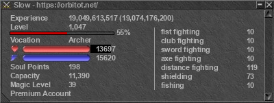 Signature for player Slow