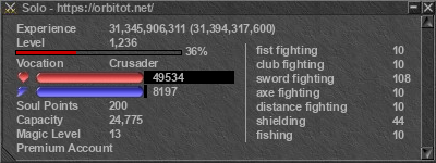 Signature for player Solo