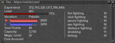 Signature for player Tbn