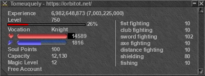 Signature for player Tomeuquely