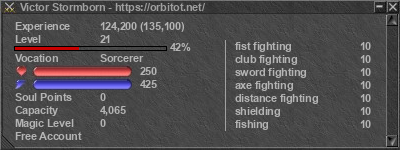 Signature for player Victor Stormborn